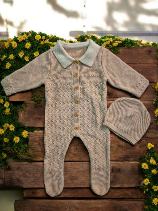 Conjunto Tejido de 2 Piezas para Bebé – Amelia