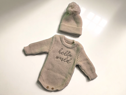 Conjunto 2 piezas – Hello World