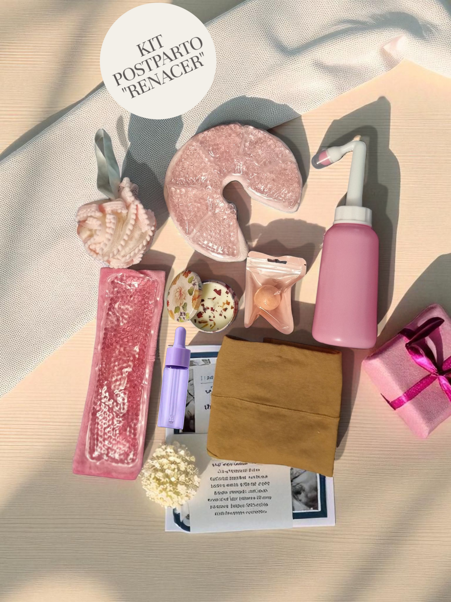 Kit postparto Renacer: Un abrazo para cuerpo, mente y alma
